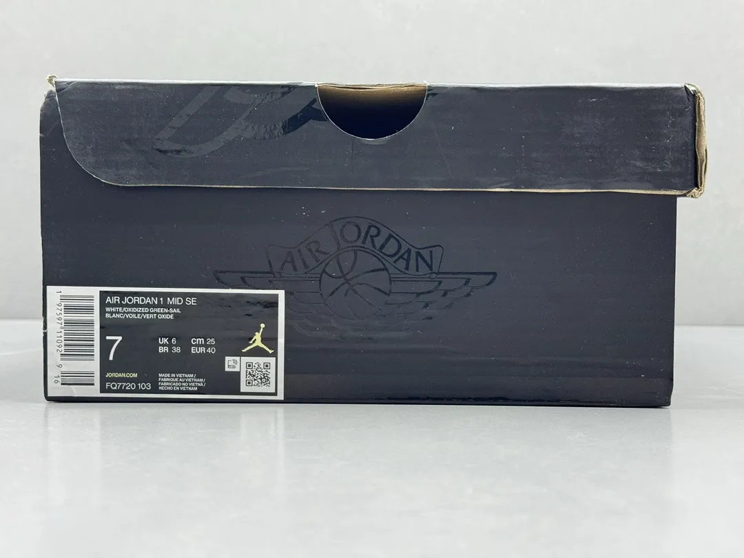 ChunYuan AJ1 Zhongbang Pure  Version White Grey Green Basketball Shoes, Top Rep Shoes, Best Replica Sneakers, Size 36-46 (Including Half Sizes Bold 1325