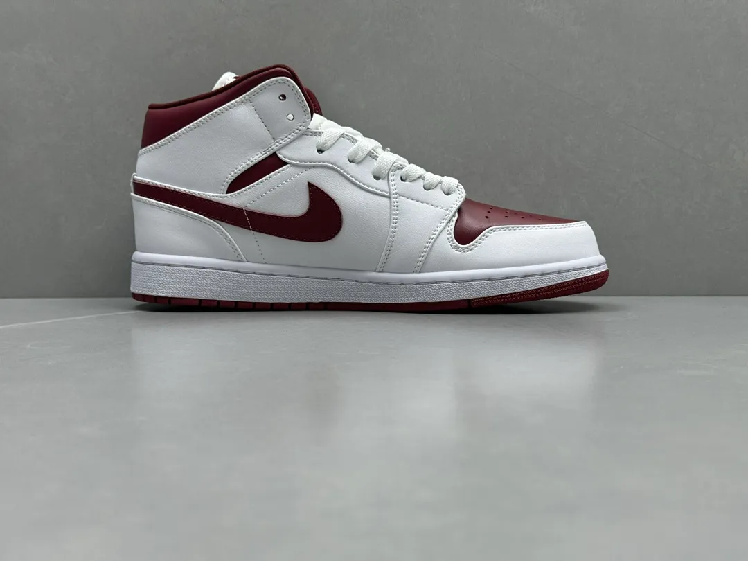 ChunYuan AJ1 Zhongbang White Red  Version Basketball Shoes, Top Rep Shoes, Best Replica Sneakers, Size 36-46 (Including Half Sizes ModernLook 1327