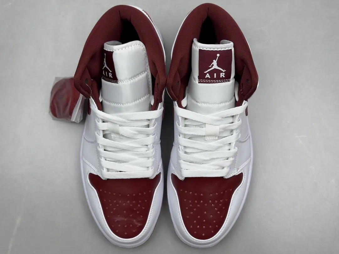 ChunYuan AJ1 Zhongbang White Red  Version Basketball Shoes, Top Rep Shoes, Best Replica Sneakers, Size 36-46 (Including Half Sizes ModernLook 1327
