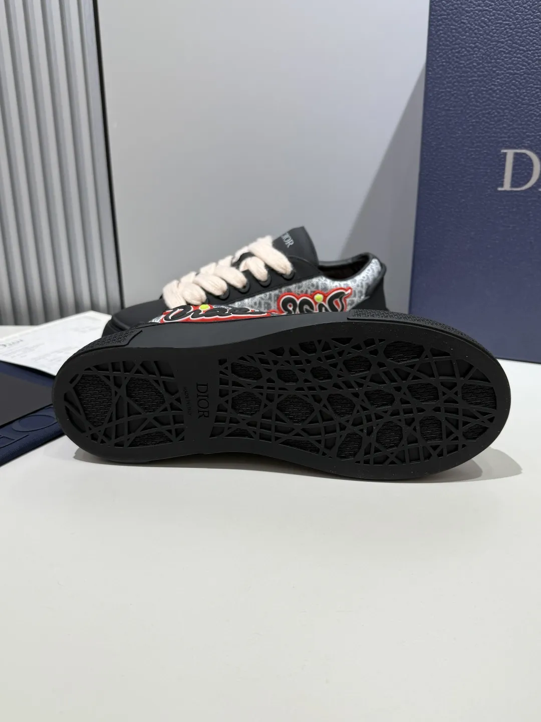 ModernLook Dior B33 Sneakers – Black Top Grain Leather – Couples Edition – Year of the Snake Limited Edition – Best Replica Sneakers & Rep Shoes 23