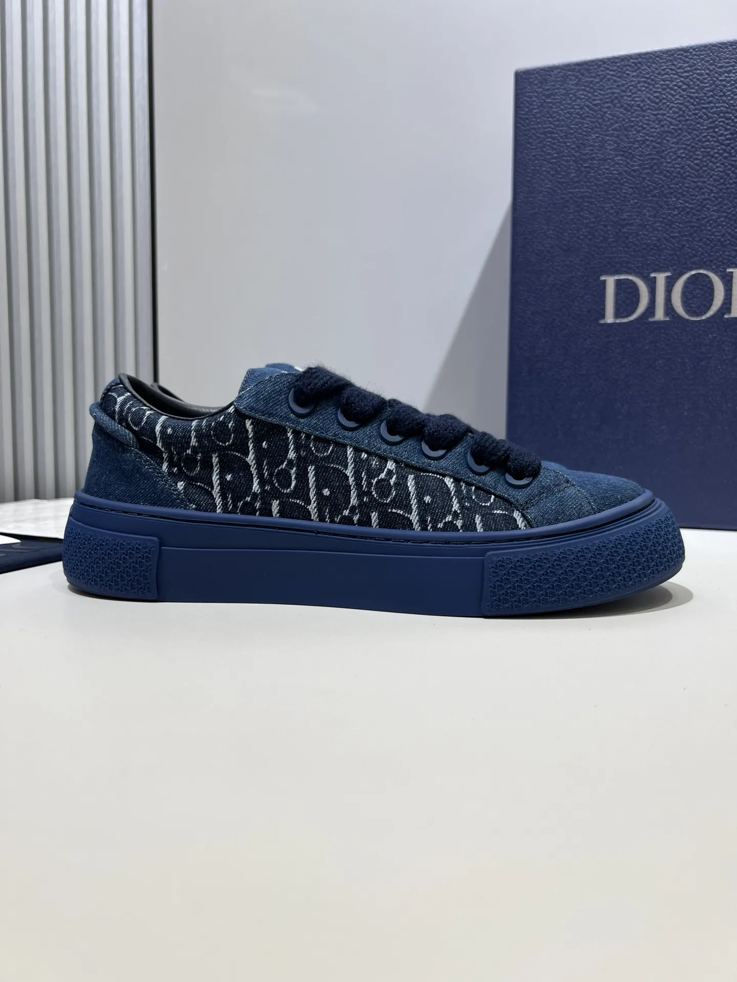 Dior B33 Sneakers – Blue Color, Couple Style,  Edition, Rep Shoes, Fake Diors RelaxedFit 59
