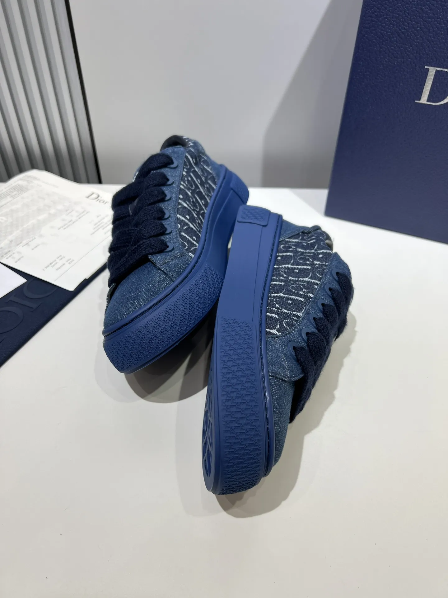 Dior B33 Sneakers – Blue Color, Couple Style,  Edition, Rep Shoes, Fake Diors RelaxedFit 59