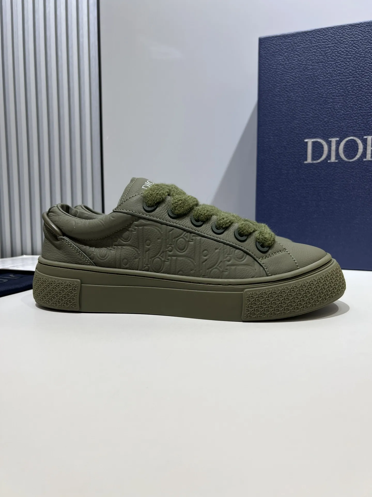 Practical Dior B33 Sneakers – Olive Green, Couples Edition,  Style with Rep Shoes and Best Replica Design 61