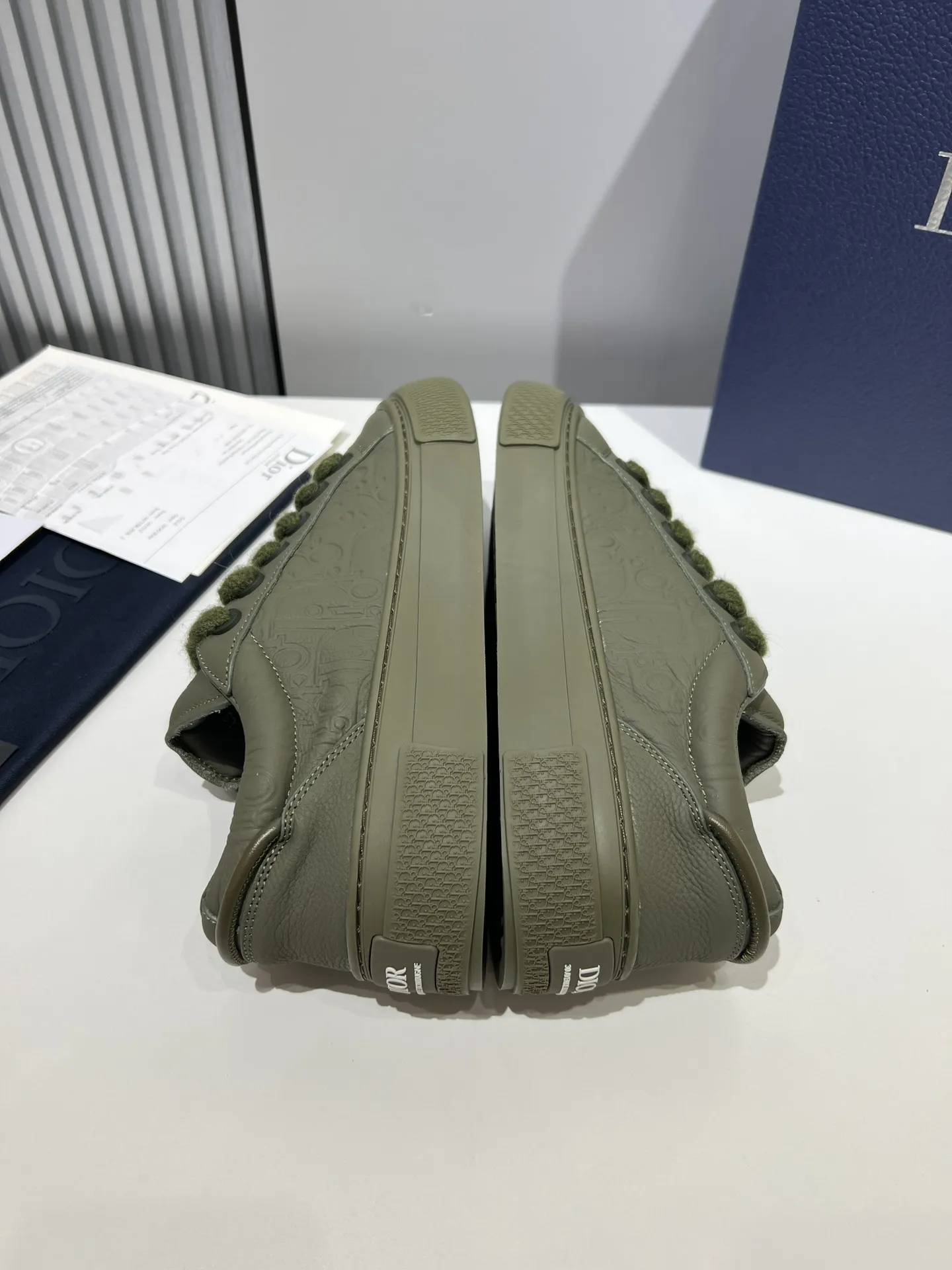 Practical Dior B33 Sneakers – Olive Green, Couples Edition,  Style with Rep Shoes and Best Replica Design 61