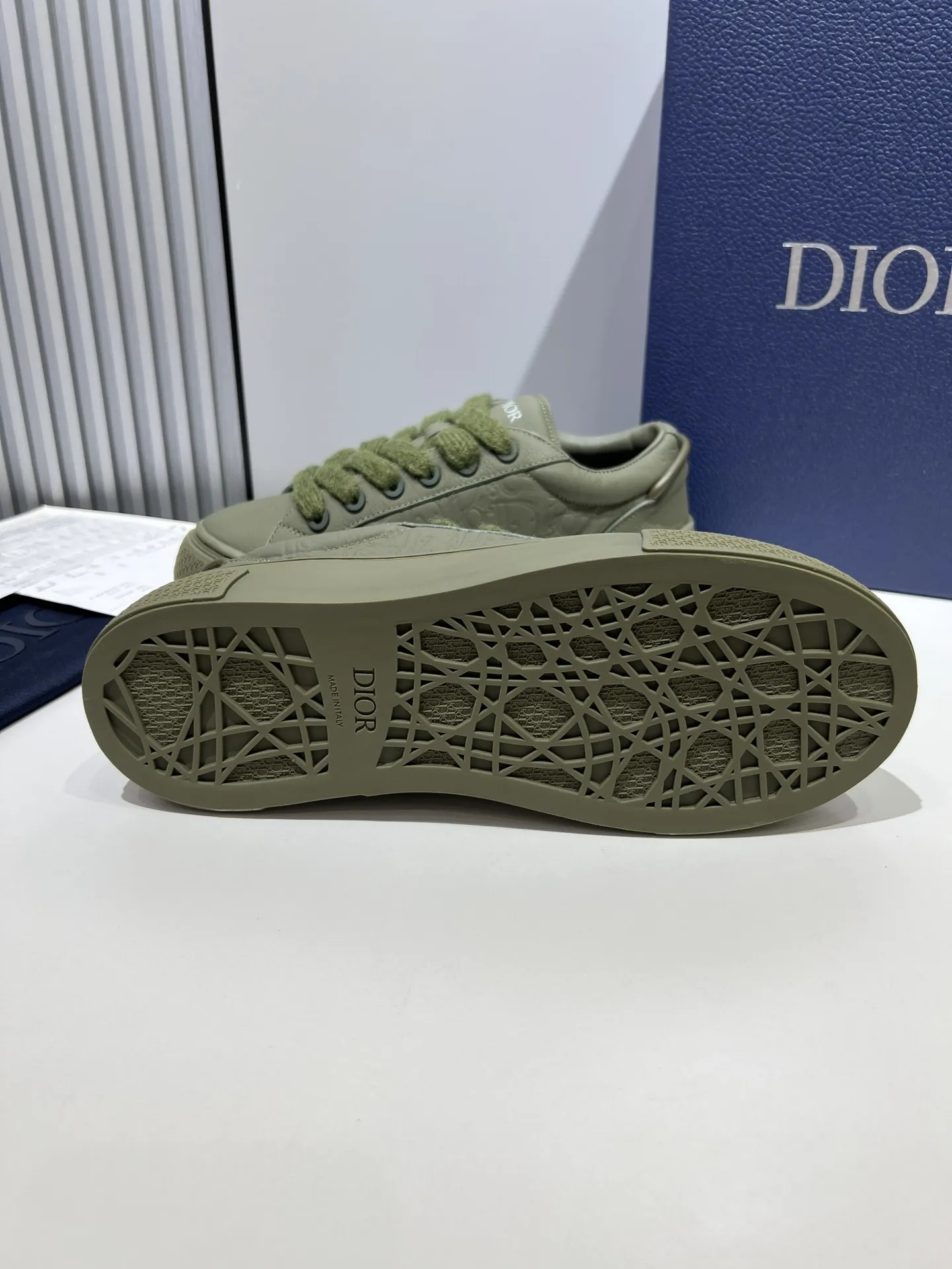 Practical Dior B33 Sneakers – Olive Green, Couples Edition,  Style with Rep Shoes and Best Replica Design 61