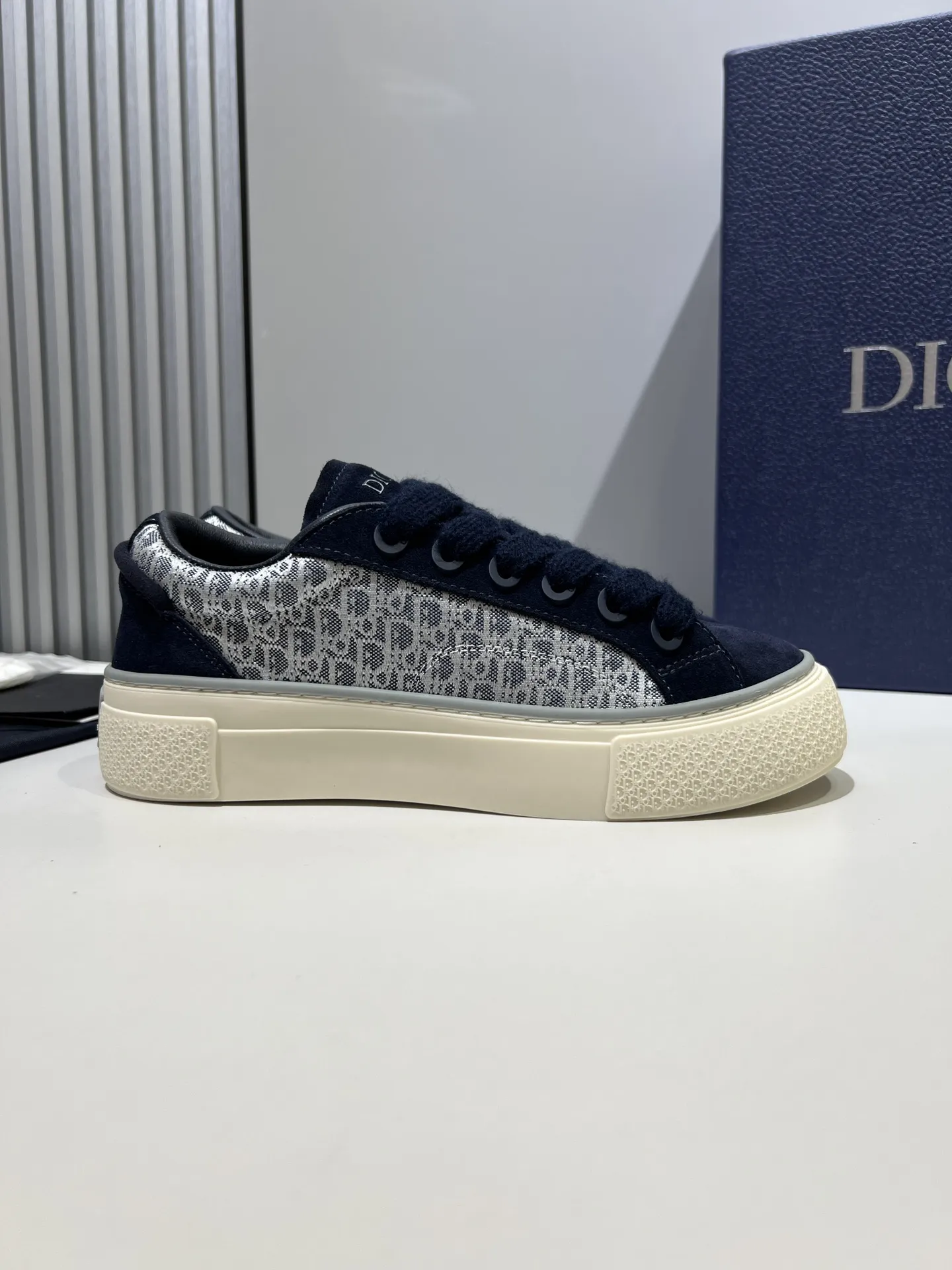 Dior B33 Sneakers for Couples – Black  Edition with Oblique Pattern | Top Rep Shoes & Best Replica Dior Functional 54