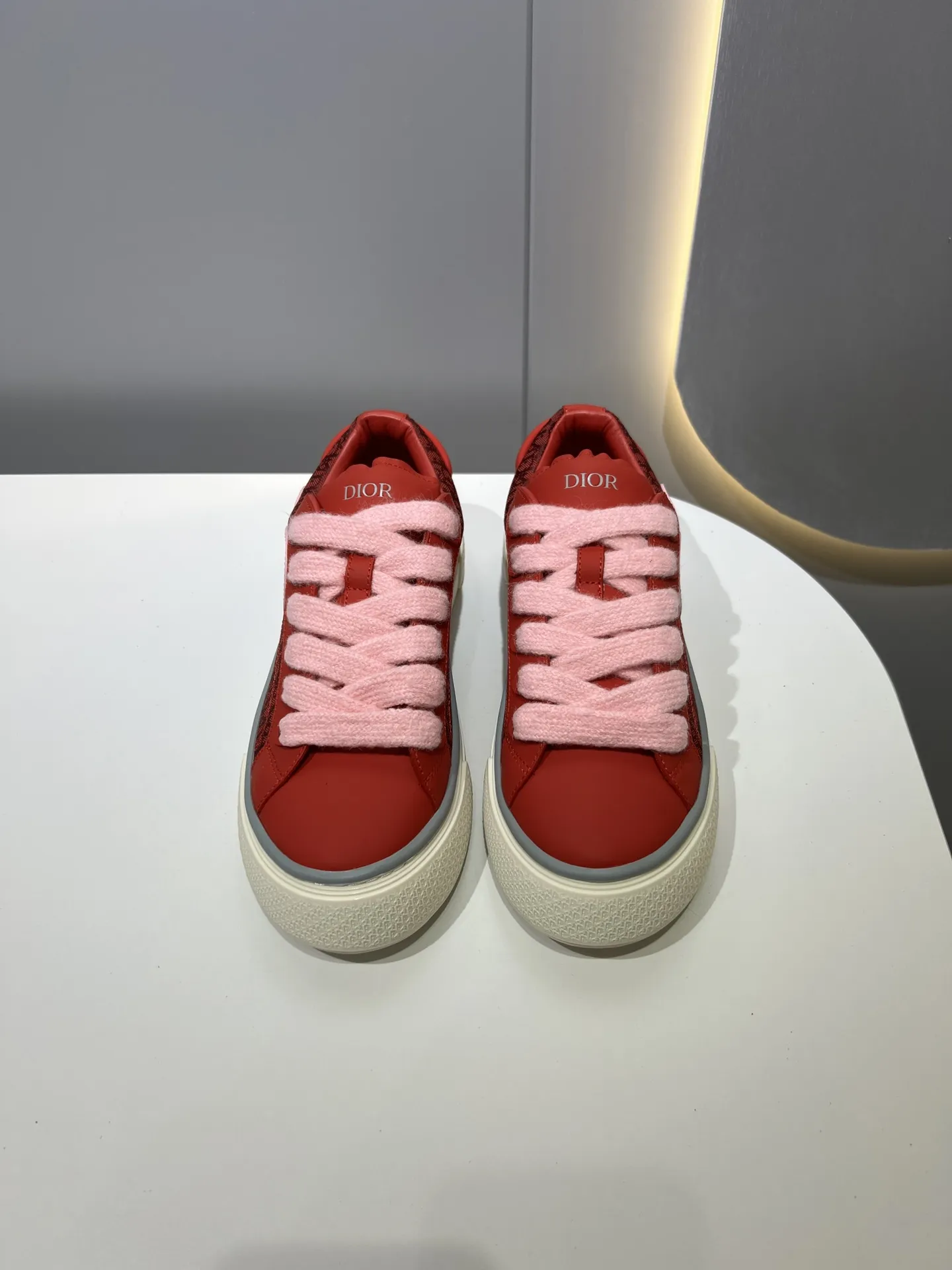 Vibrant Dior B33 Sneakers for Couples – Red Color, Premium Edition,  Style with Top Rep Shoes and Replica Dior Design 53