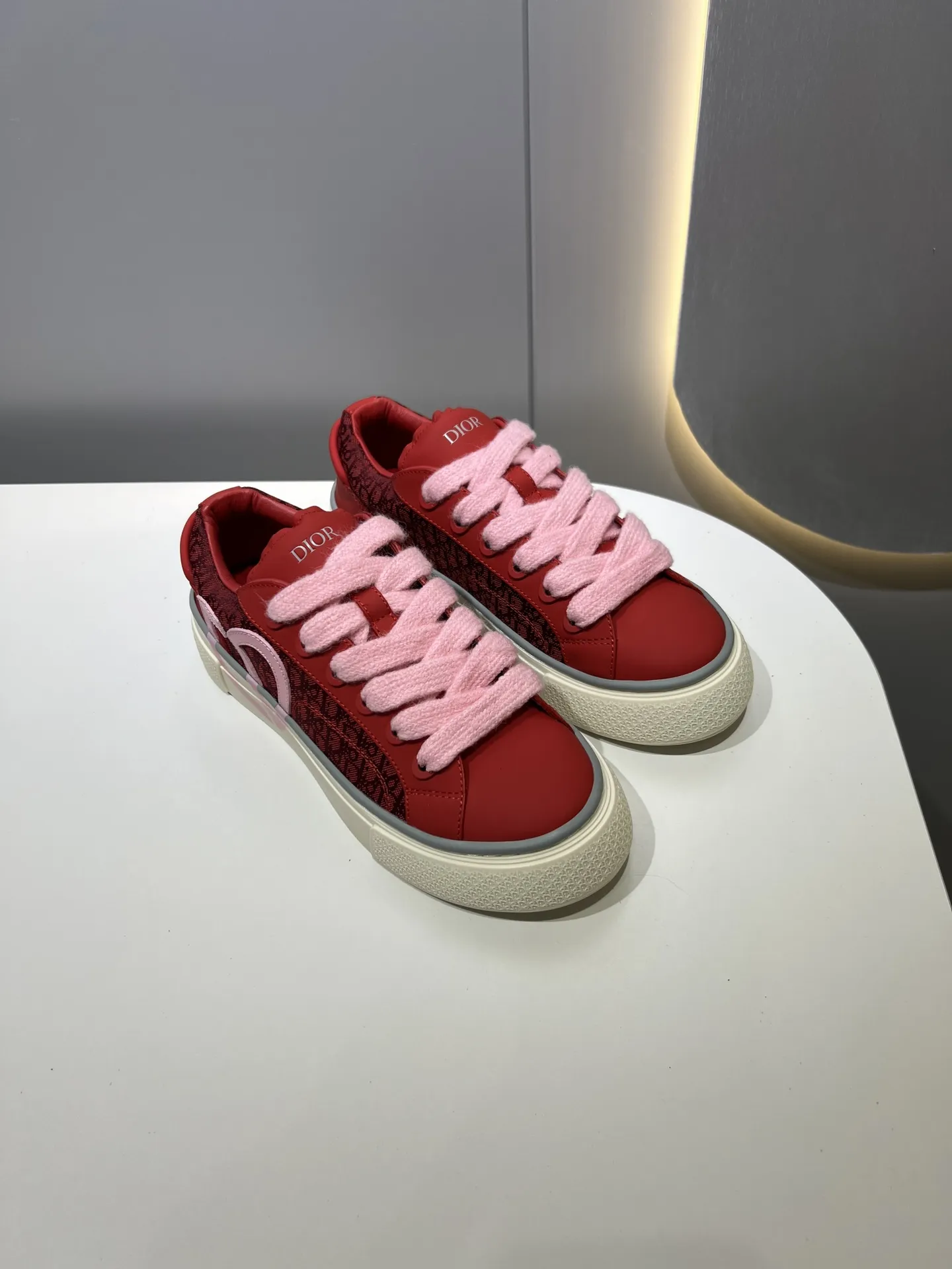 Vibrant Dior B33 Sneakers for Couples – Red Color, Premium Edition,  Style with Top Rep Shoes and Replica Dior Design 53