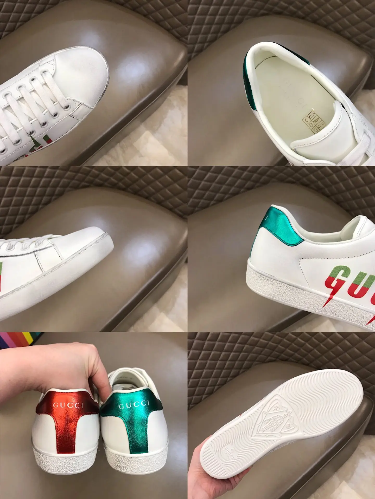 Affordable G House 2019 New Color  White Sneakers – Lace-Up Style with High Quality Rep Shoes Design 849