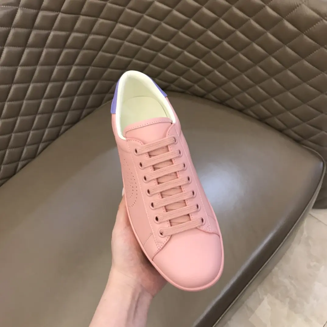 Breathable G House  Sneakers – Pink Low-Top with High Quality Replica Design and Rep Shoes for Women Size 35-39, Men Size 38- 868