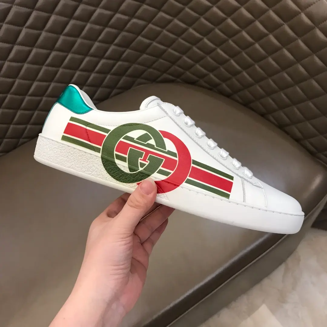 G House  White Sneakers – 2019 New Color, Italian Leather, Unisex Style with High Quality Rep Shoes Design GoodFit 860