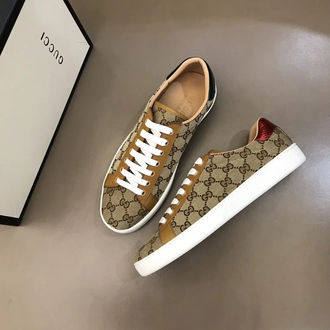 Gucci Ace GG Supreme Sneaker, Brown Beige –  Rep Shoes & Gucci Replica NewStyle 821