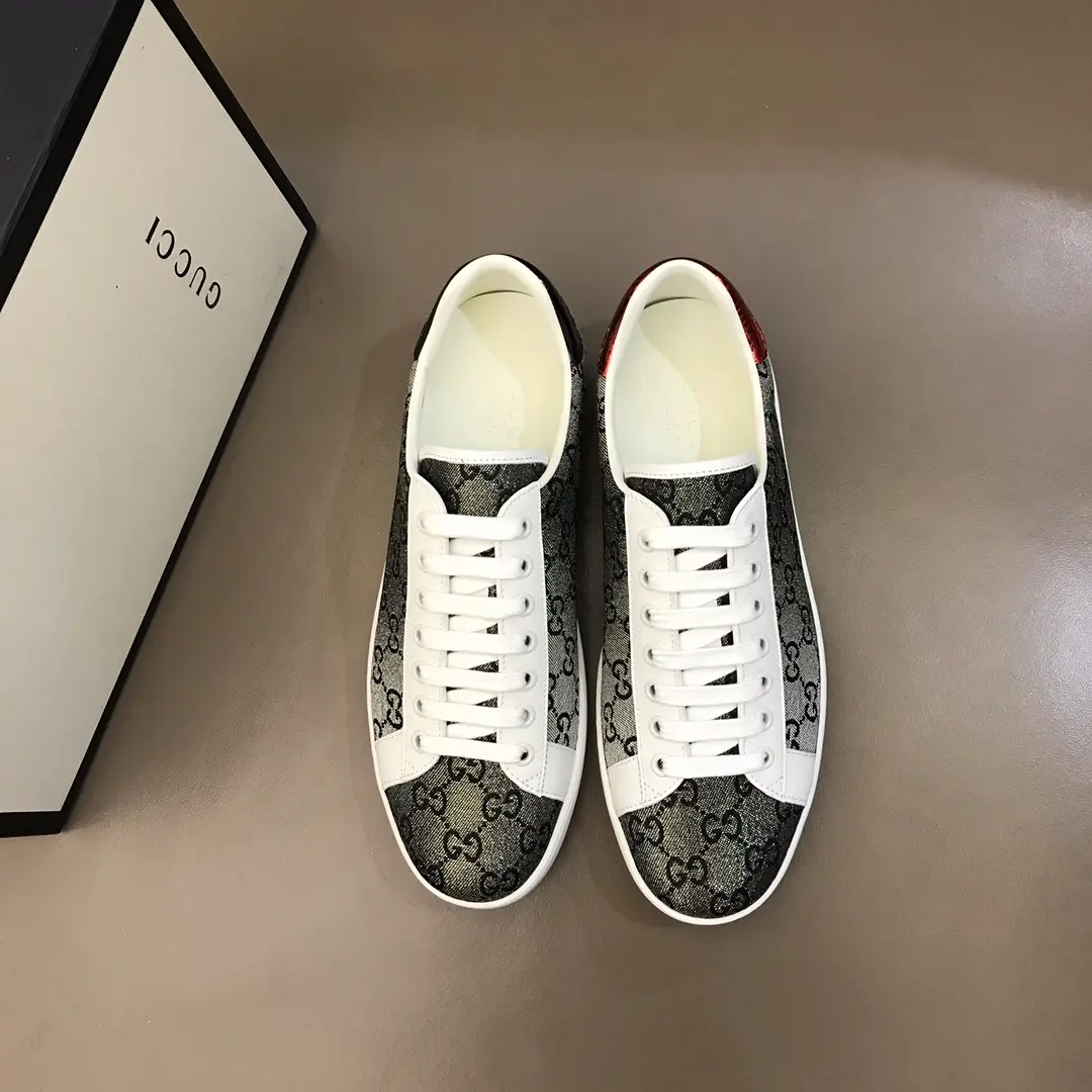 WaterResistant Gucci Ace GG Supreme Sneaker, White Black –  Rep Shoes & High Quality Replica Gucci Shoes 815