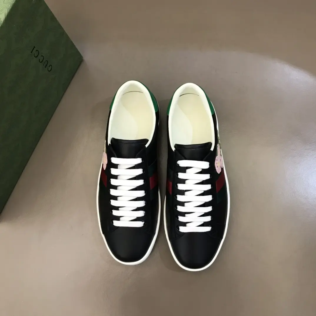 Gucci Ace Sneaker Black Low-Top –  Rep Shoes & High Quality Replica Shoes MoistureWicking 816