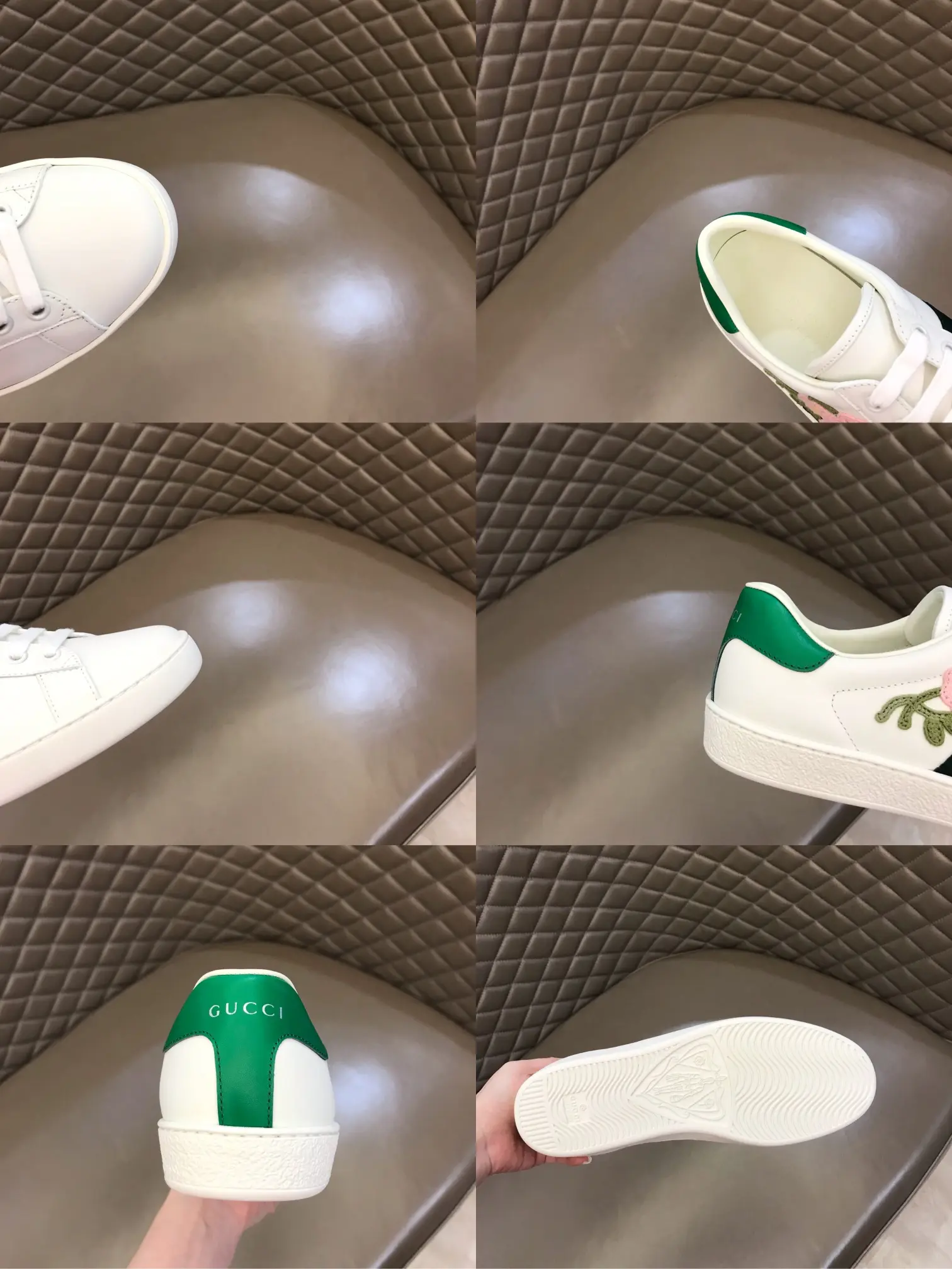 Gucci Ace Sneaker White Floral Low-Top –  Rep Shoes & Gucci Replica EyeCatching 811