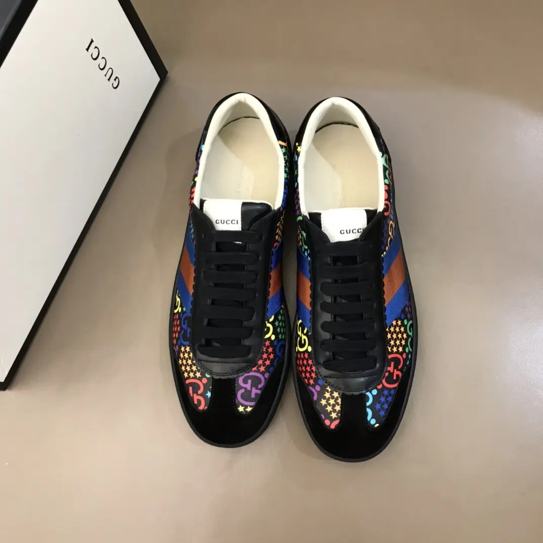 Resilient Gucci Ace Sneakers Multicolor Low-Top –  Gucci Replica Shoes & Rep Footwear 823