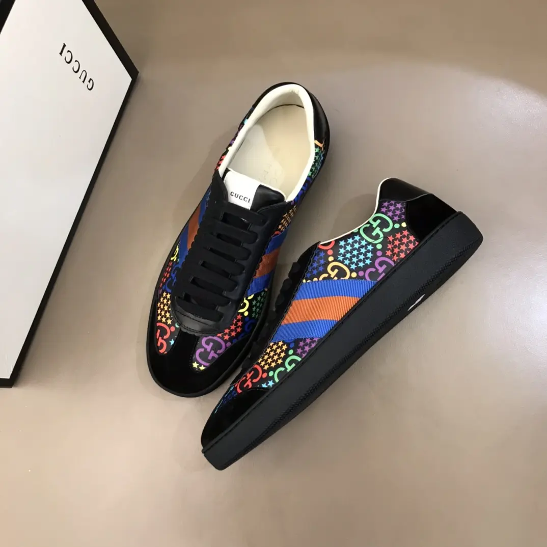 Resilient Gucci Ace Sneakers Multicolor Low-Top –  Gucci Replica Shoes & Rep Footwear 823