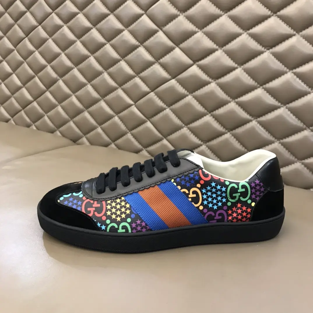 Resilient Gucci Ace Sneakers Multicolor Low-Top –  Gucci Replica Shoes & Rep Footwear 823