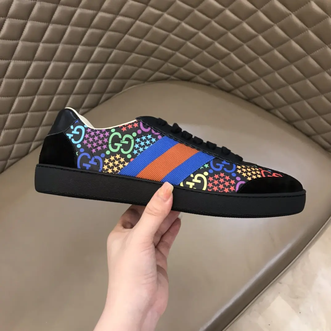 Resilient Gucci Ace Sneakers Multicolor Low-Top –  Gucci Replica Shoes & Rep Footwear 823