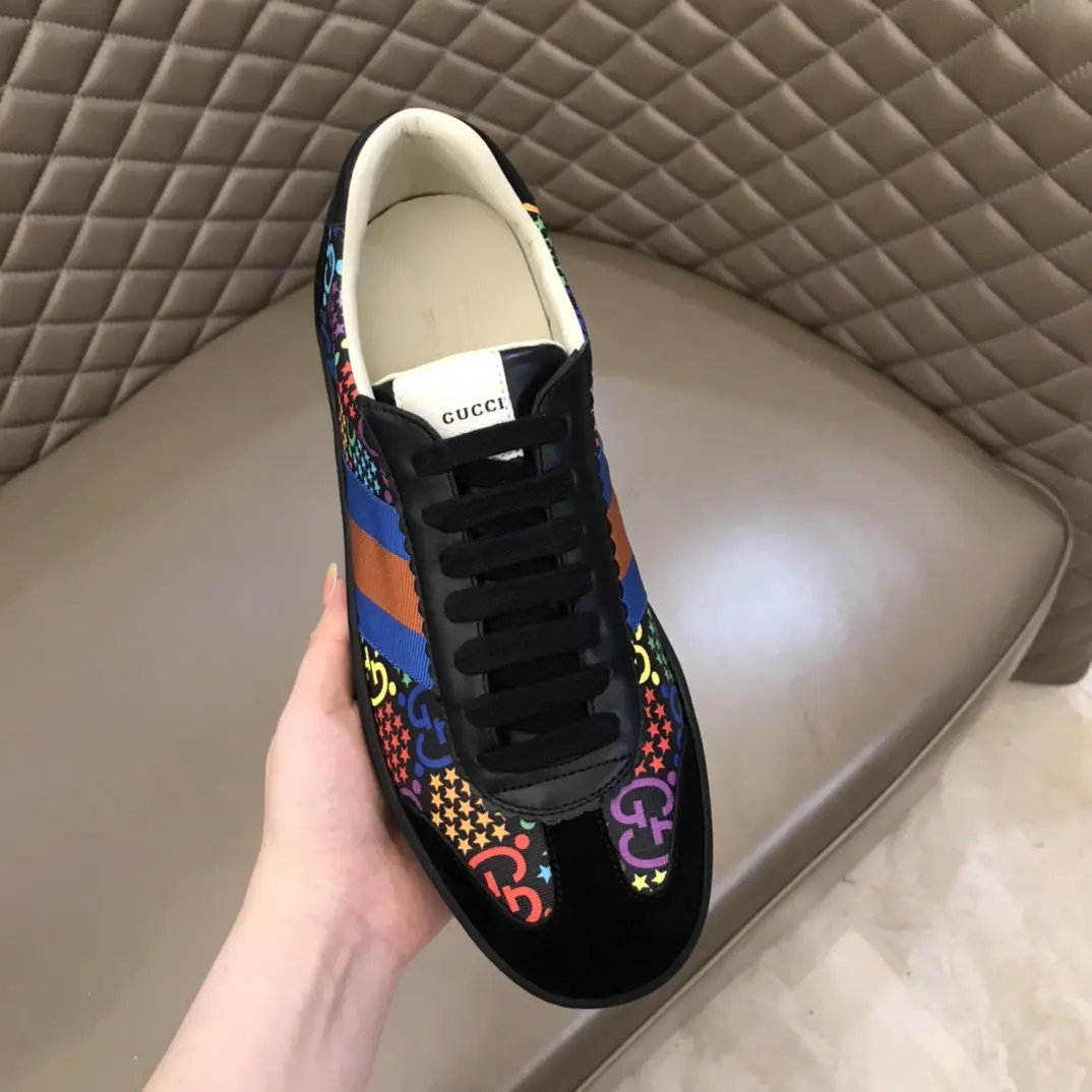 Resilient Gucci Ace Sneakers Multicolor Low-Top –  Gucci Replica Shoes & Rep Footwear 823