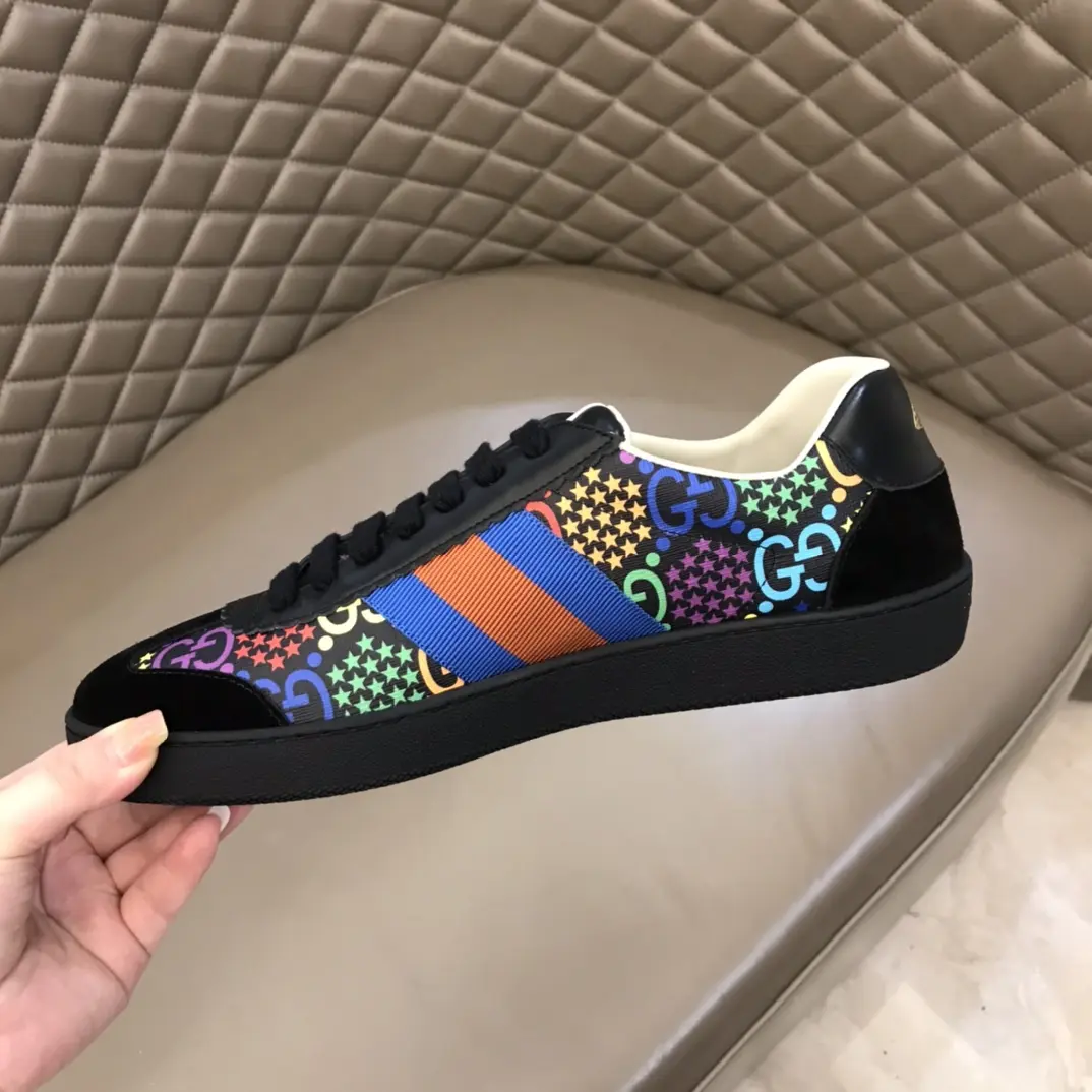 Resilient Gucci Ace Sneakers Multicolor Low-Top –  Gucci Replica Shoes & Rep Footwear 823