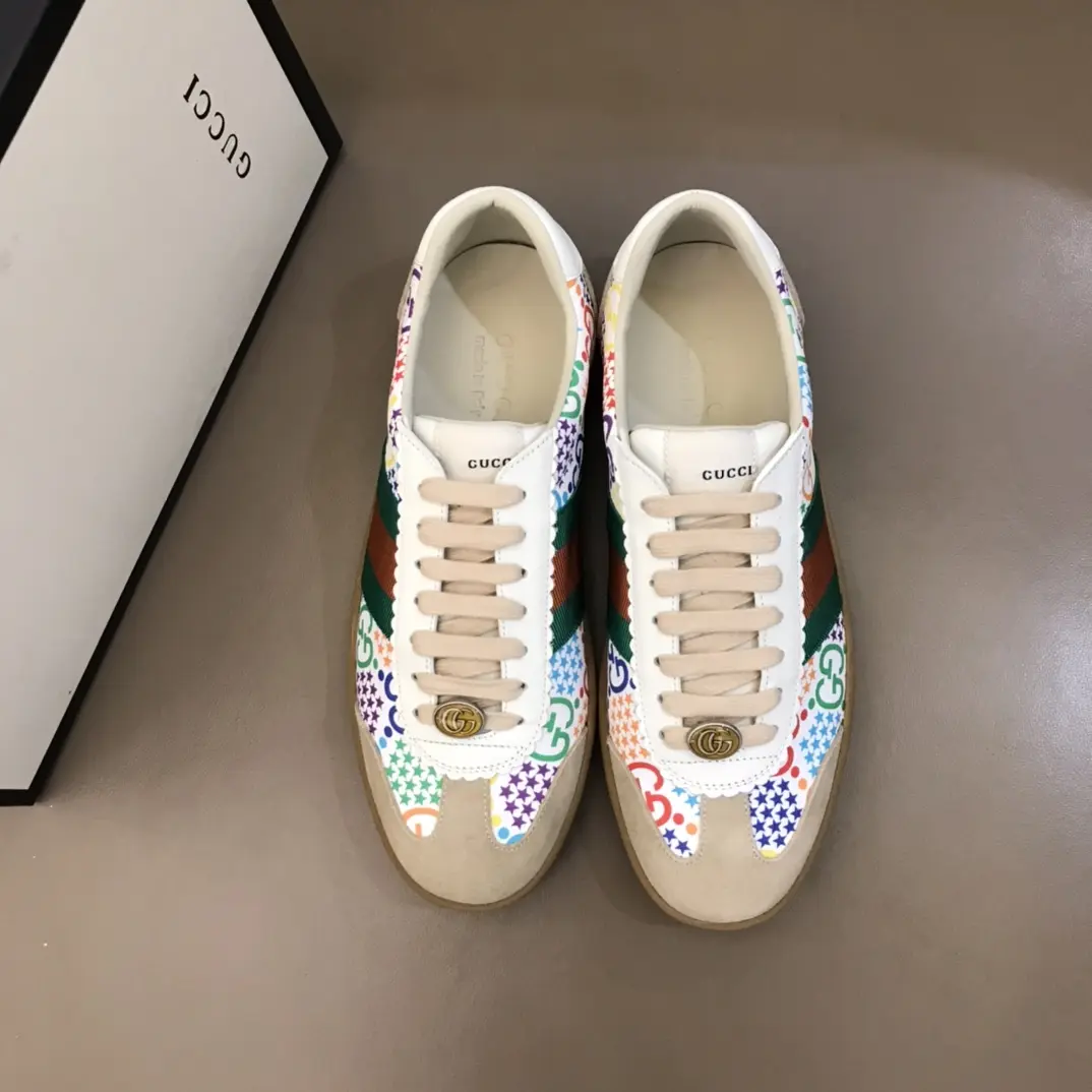 SmartChoice Gucci Ace Sneakers Multicolor Low-Top –  Gucci Replica Shoes with High Quality 828