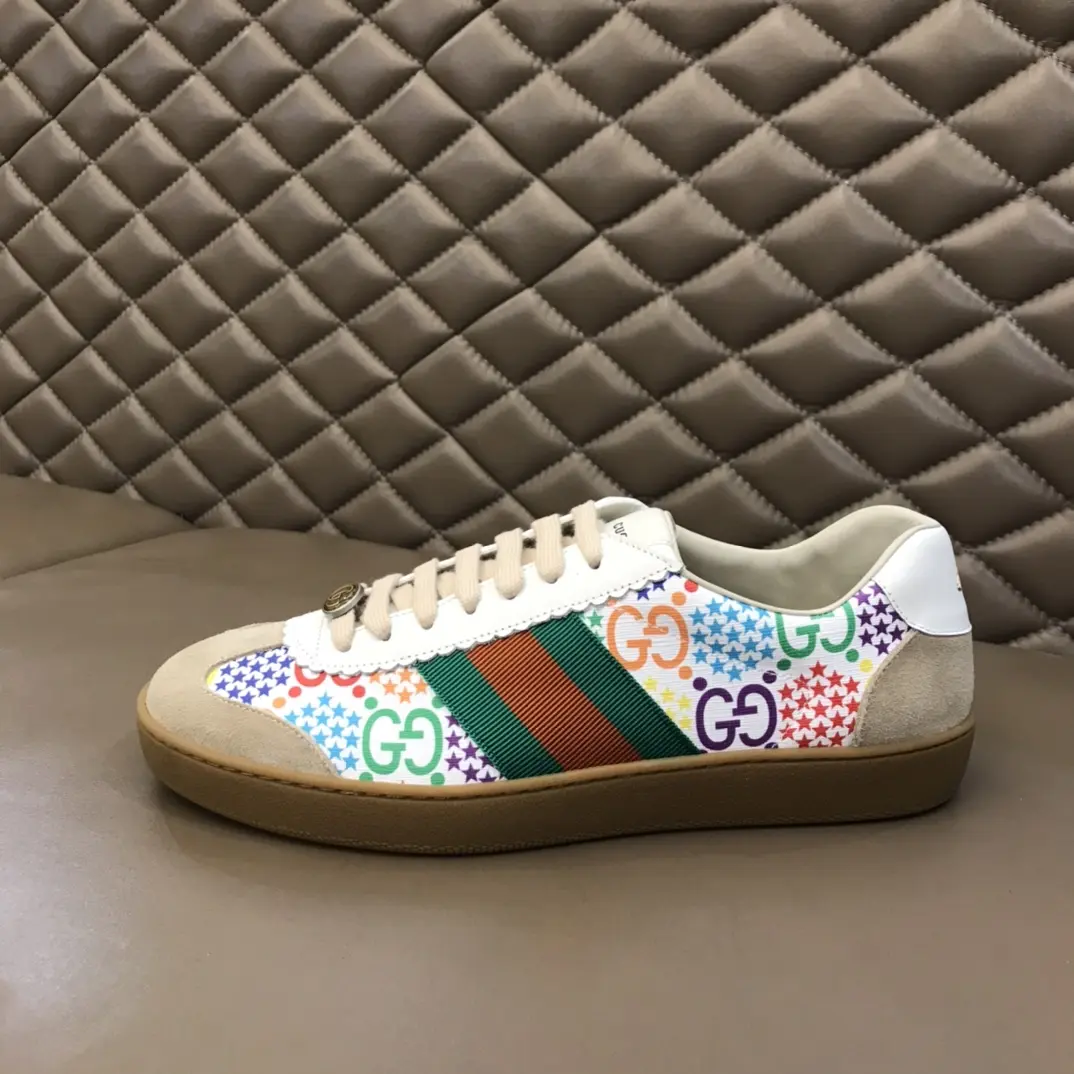 SmartChoice Gucci Ace Sneakers Multicolor Low-Top –  Gucci Replica Shoes with High Quality 828