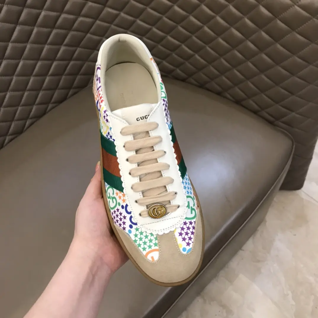 SmartChoice Gucci Ace Sneakers Multicolor Low-Top –  Gucci Replica Shoes with High Quality 828