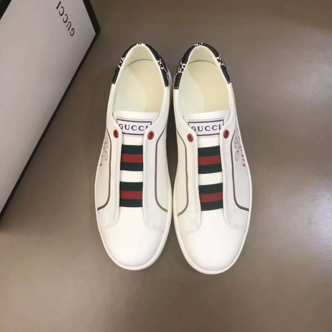 Affordable Gucci Ace White Sneakers with Web Stripe –  Rep Shoes & High Quality Replica Gucci 818