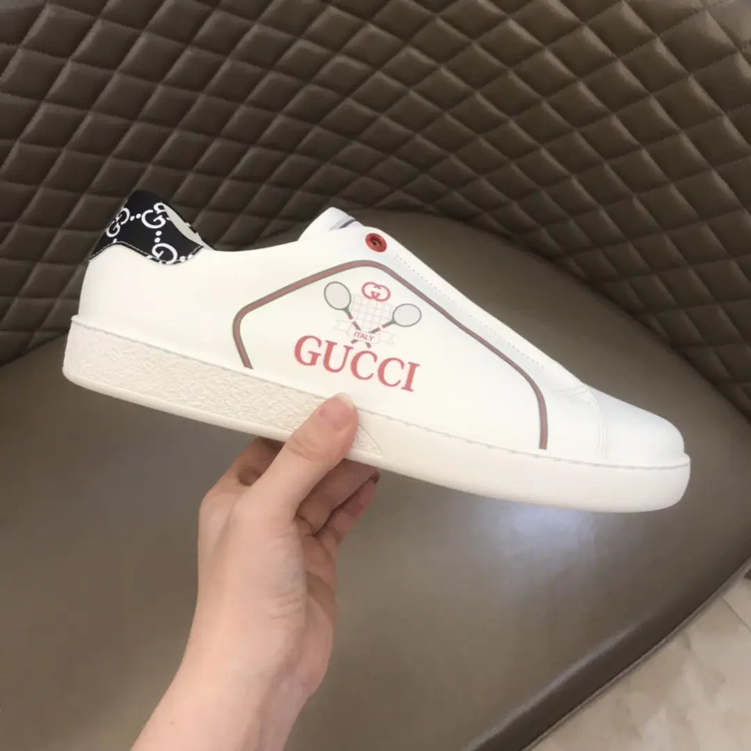 Affordable Gucci Ace White Sneakers with Web Stripe –  Rep Shoes & High Quality Replica Gucci 818