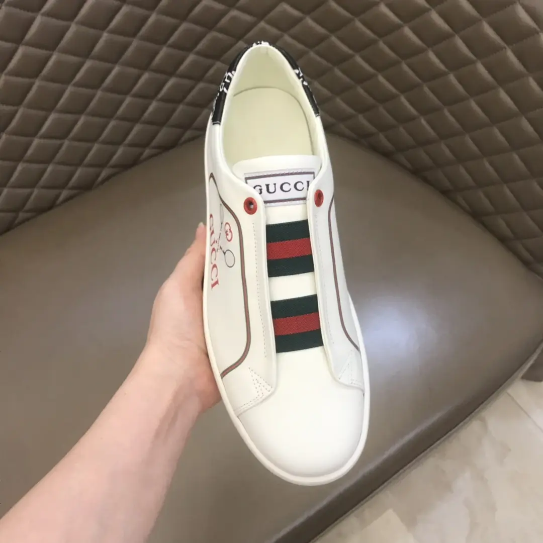 Affordable Gucci Ace White Sneakers with Web Stripe –  Rep Shoes & High Quality Replica Gucci 818
