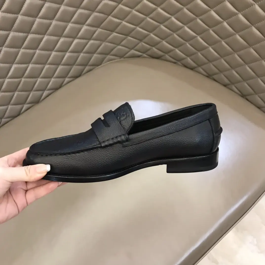 EasyCare Gucci Business  Loafers, Black, Embossed – Premium Rep Shoes & Gucci Replica 878