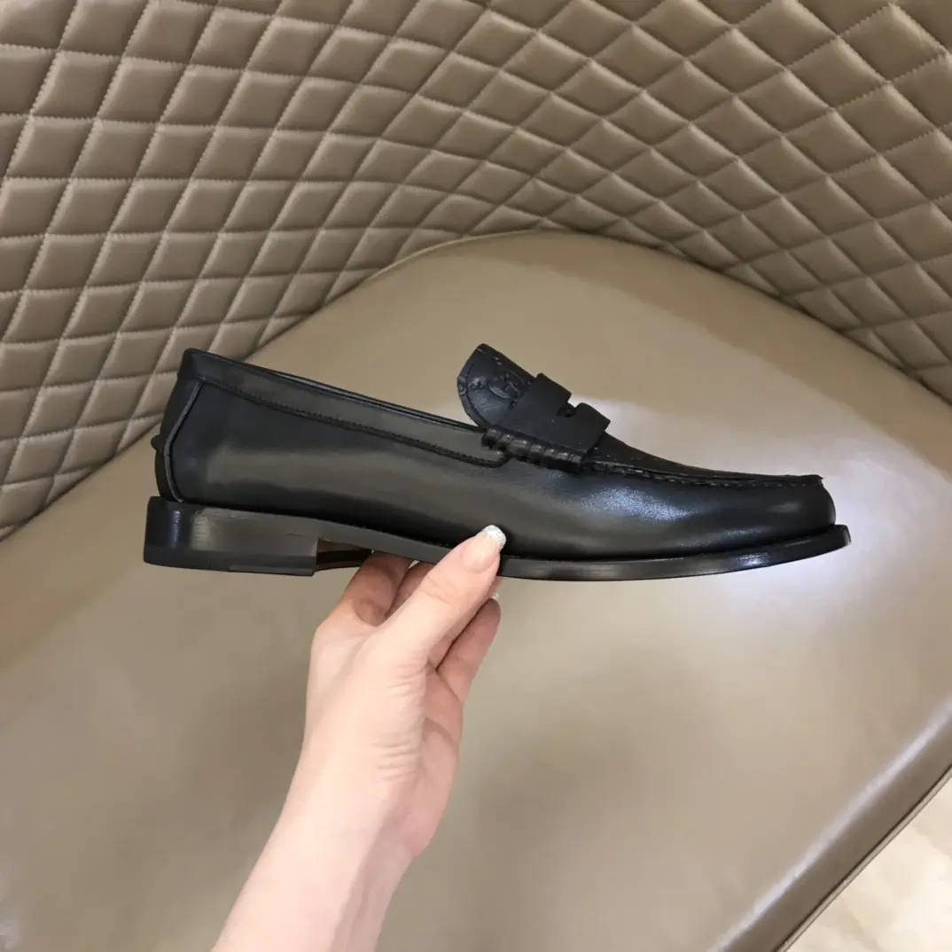 Gucci Business  Loafers Black GG Pattern – Premium Rep Shoes & High Quality Replica Shoes Minimalist 871