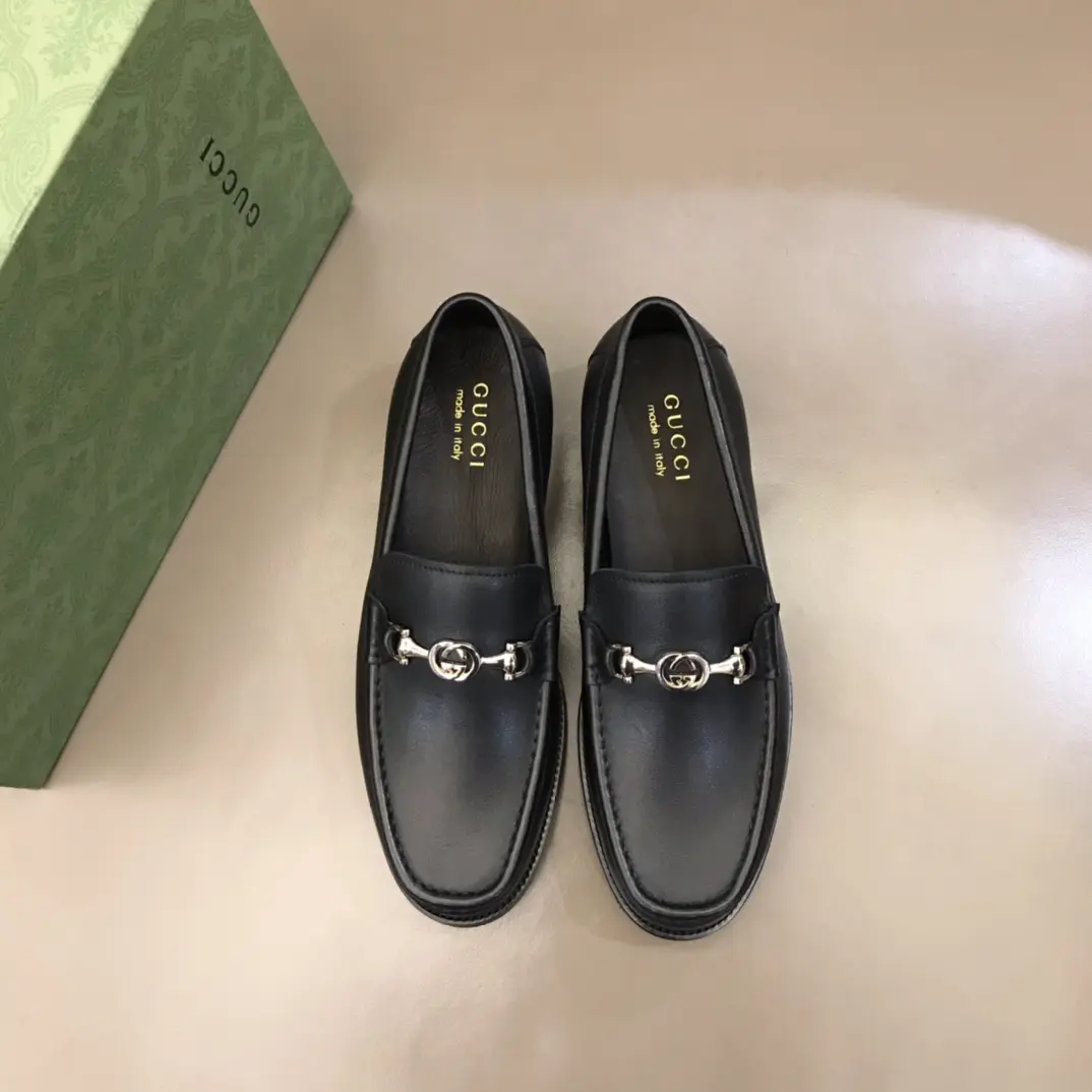 Gucci Business  Loafers Black Leather – High Quality Replica Shoes & Gucci Replica GoAnywhere 899