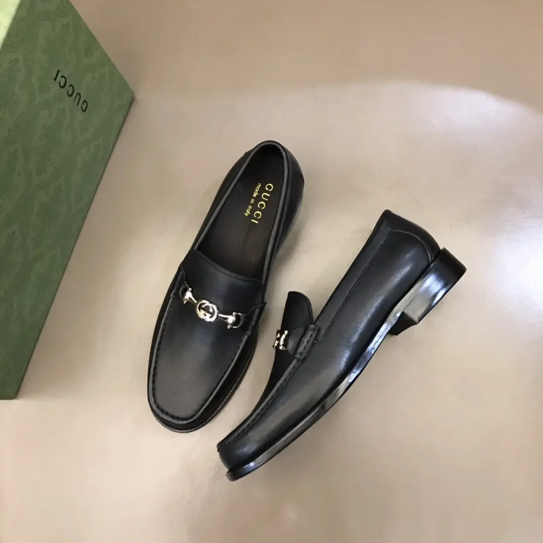 Gucci Business  Loafers Black Leather – High Quality Replica Shoes & Gucci Replica GoAnywhere 899