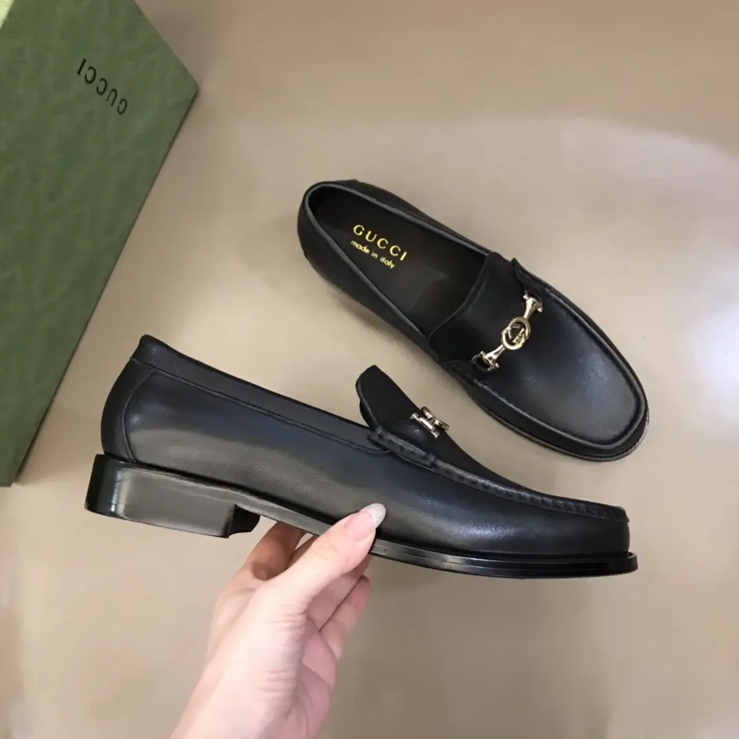 Gucci Business  Loafers Black Leather – High Quality Replica Shoes & Gucci Replica GoAnywhere 899