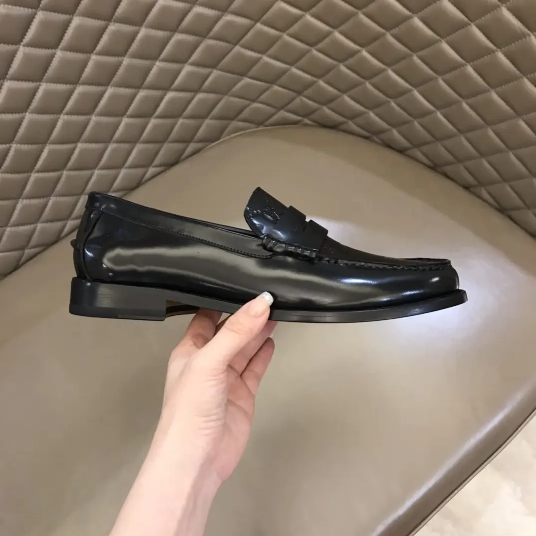 HighPerformance Gucci Business  Loafers Black Leather – Premium Rep Shoes & Gucci Replica 870