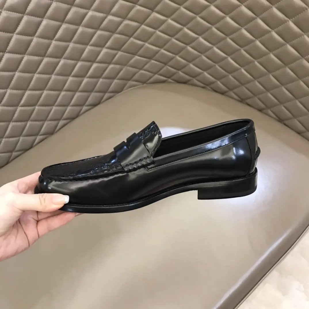 HighPerformance Gucci Business  Loafers Black Leather – Premium Rep Shoes & Gucci Replica 870