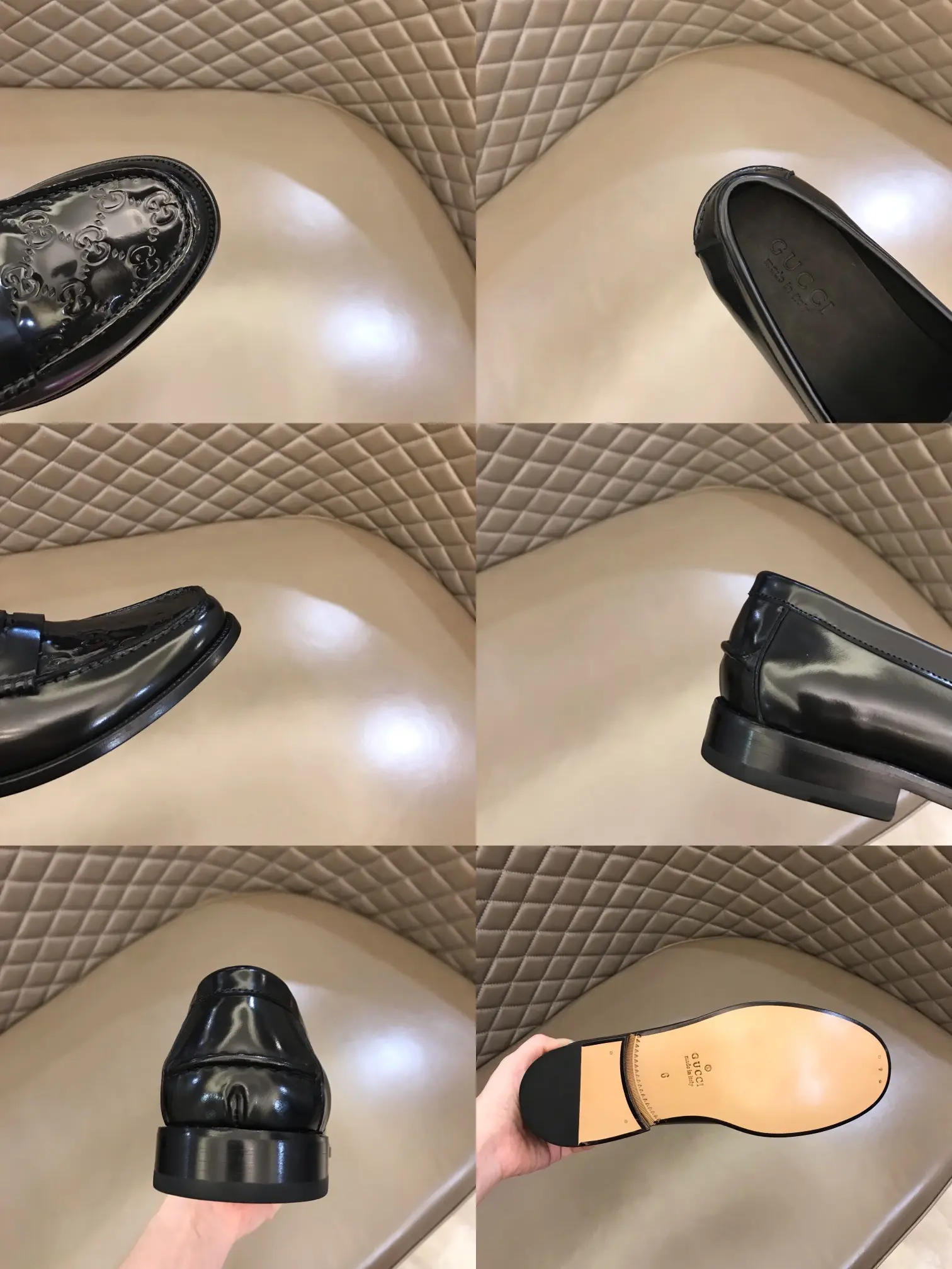 HighPerformance Gucci Business  Loafers Black Leather – Premium Rep Shoes & Gucci Replica 870
