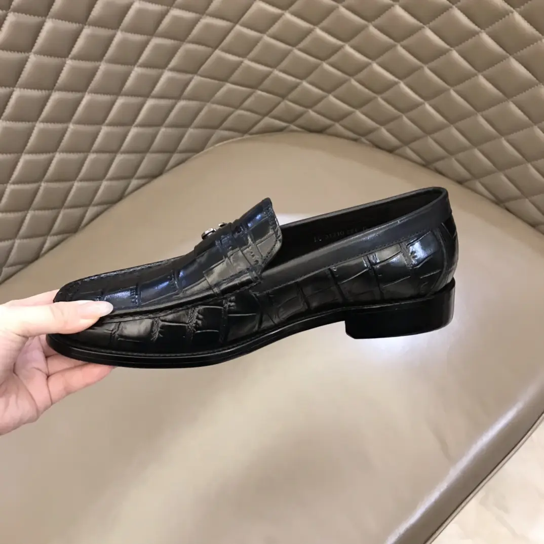 Gucci Business  Loafers Black Leather – Premium Rep Shoes & Replica Gucci Footwear Classic 886