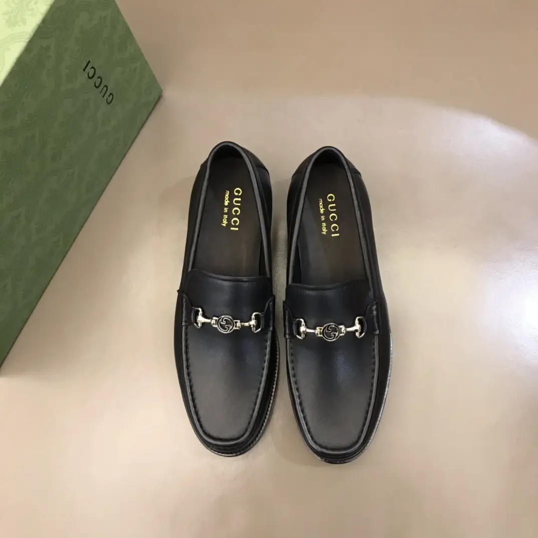 Gucci Business  Loafers, Black, Metal – Premium Rep Shoes & Fake Gucci Collection EasyCare 889
