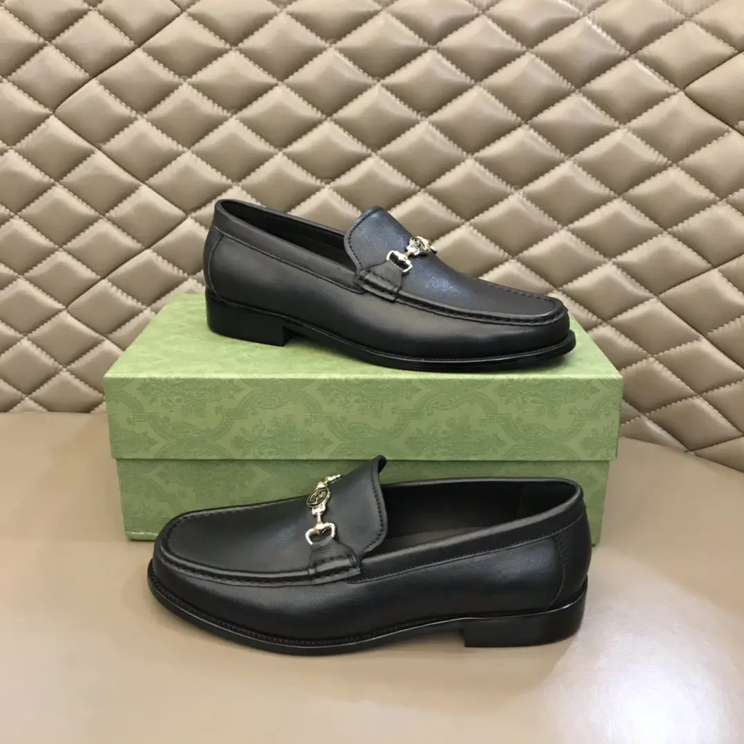 Gucci Business  Loafers, Black, Metal – Premium Rep Shoes & Fake Gucci Collection EasyCare 889