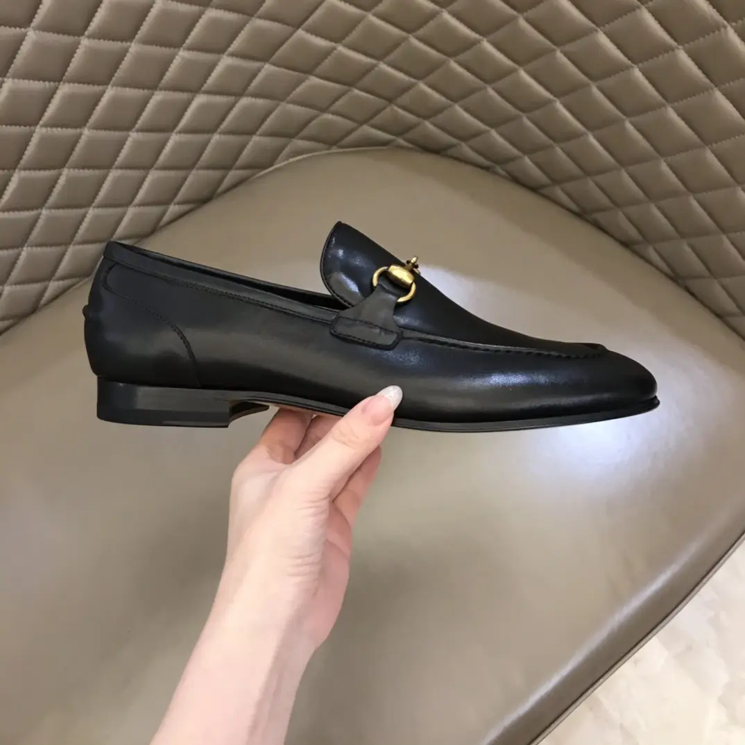 FashionForward Gucci Jordaan Bit Loafer Black Leather –  Replica Shoes & Rep Footwear 907