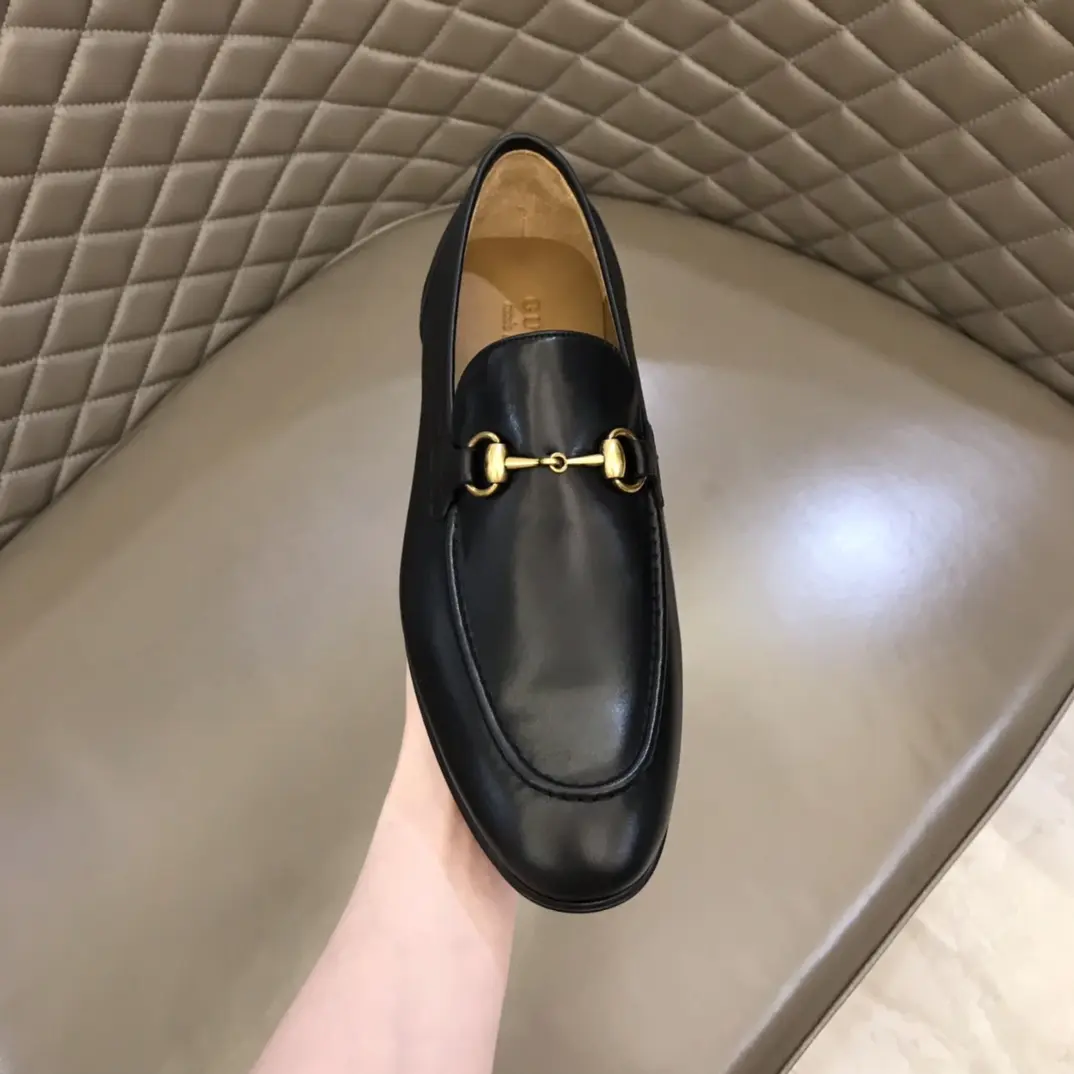 FashionForward Gucci Jordaan Bit Loafer Black Leather –  Replica Shoes & Rep Footwear 907