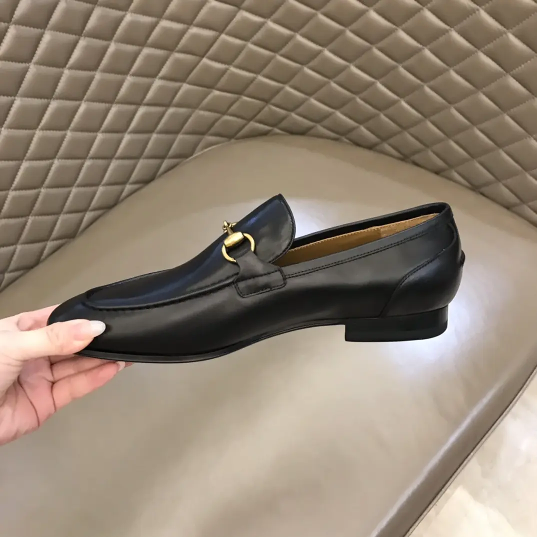 FashionForward Gucci Jordaan Bit Loafer Black Leather –  Replica Shoes & Rep Footwear 907