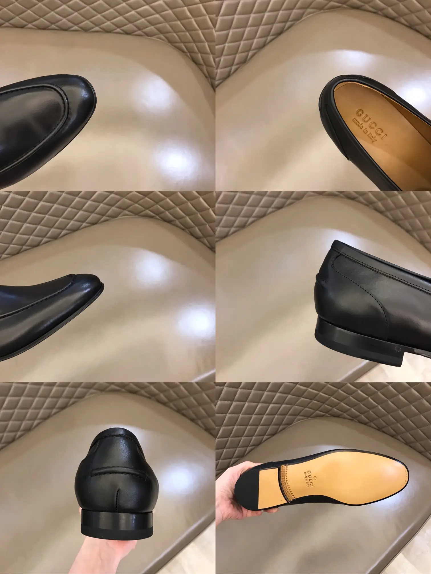 FashionForward Gucci Jordaan Bit Loafer Black Leather –  Replica Shoes & Rep Footwear 907