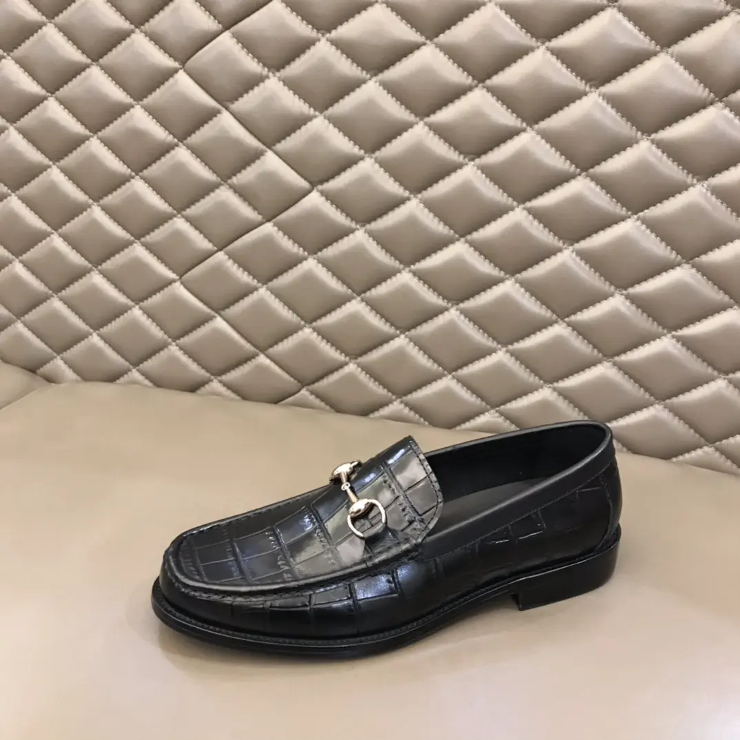 Gucci Jordaan Loafer, Black, Crocodile –  Rep Shoes & Replica Shoes Classic 896