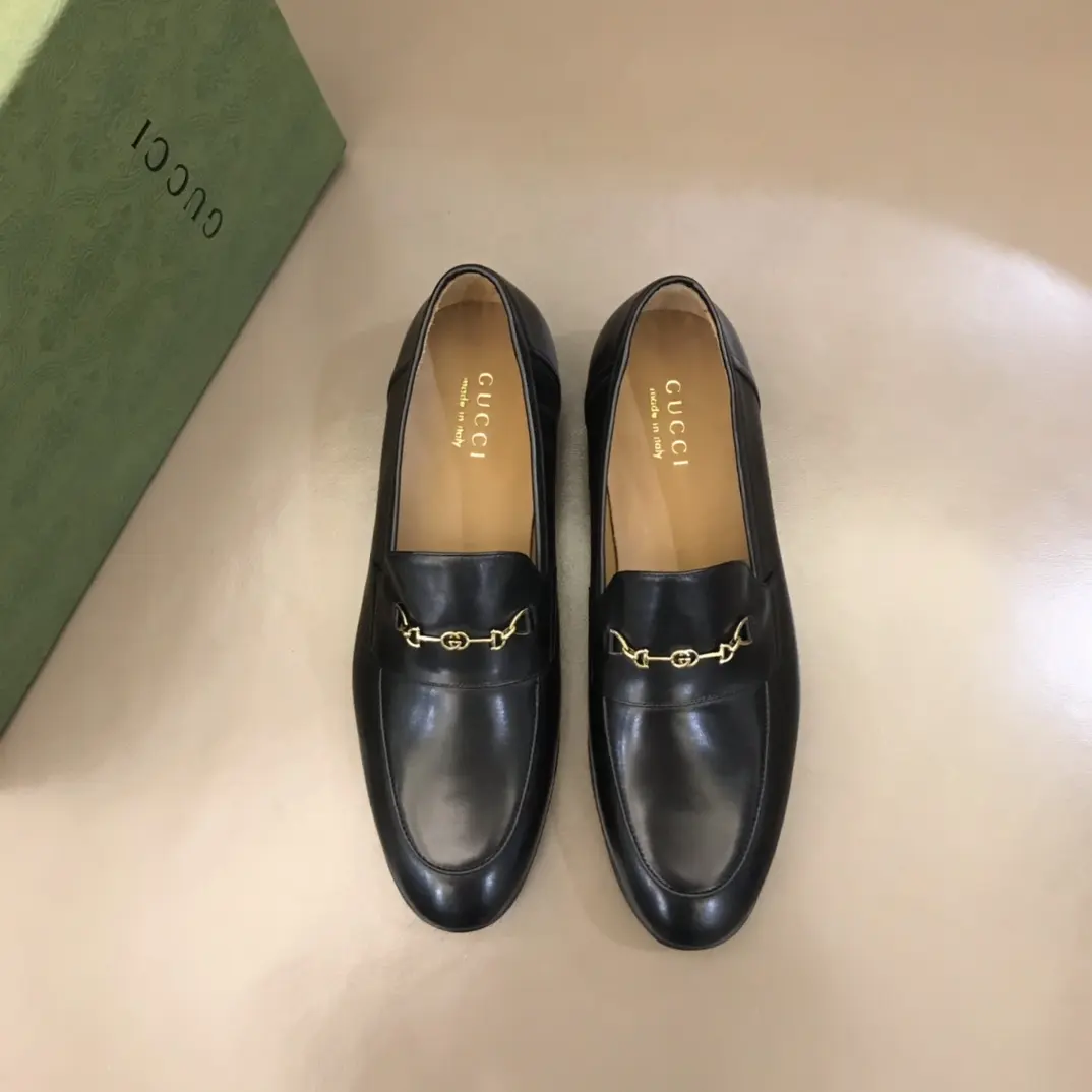 Gucci Jordaan Loafer, Black, Horsebit –  Rep Shoes & Replica Shoes Minimalist 910