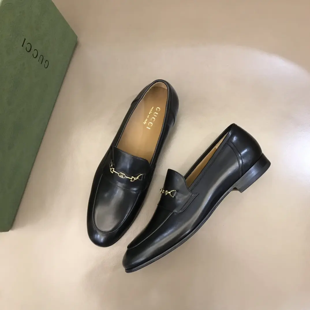 Gucci Jordaan Loafer, Black, Horsebit –  Rep Shoes & Replica Shoes Minimalist 910