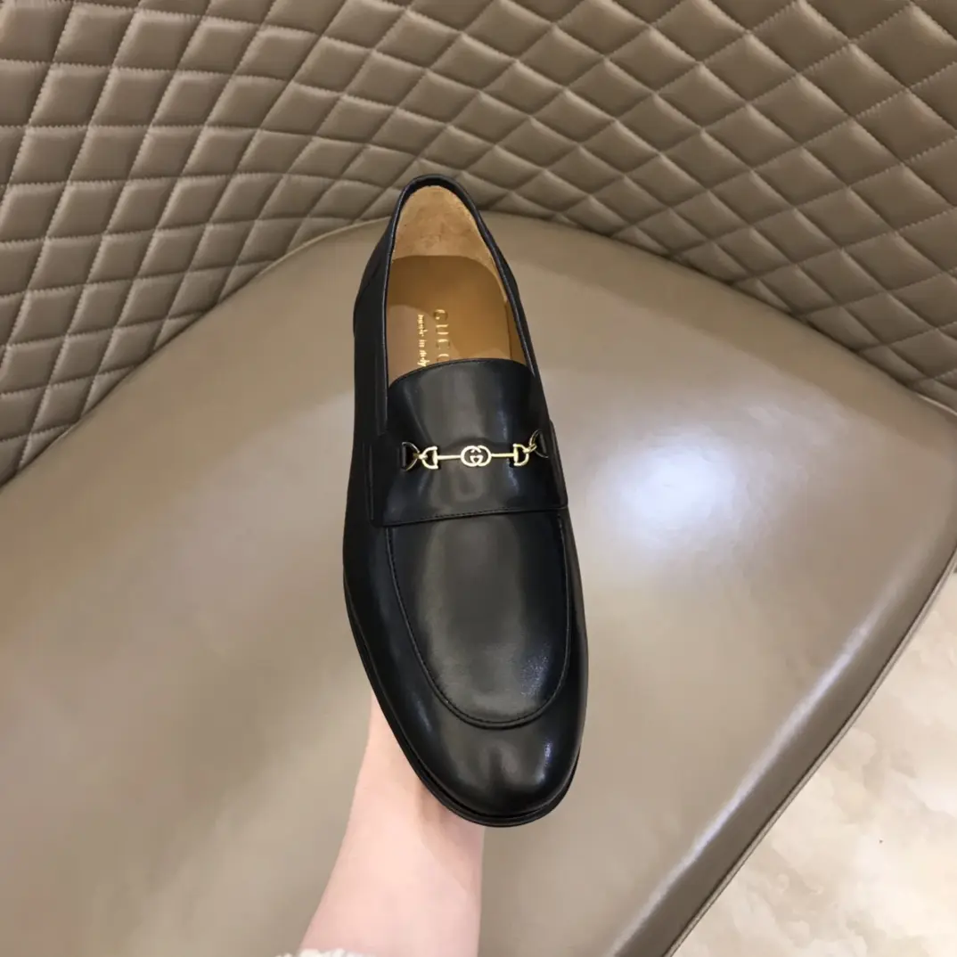 Gucci Jordaan Loafer, Black, Horsebit –  Rep Shoes & Replica Shoes Minimalist 910